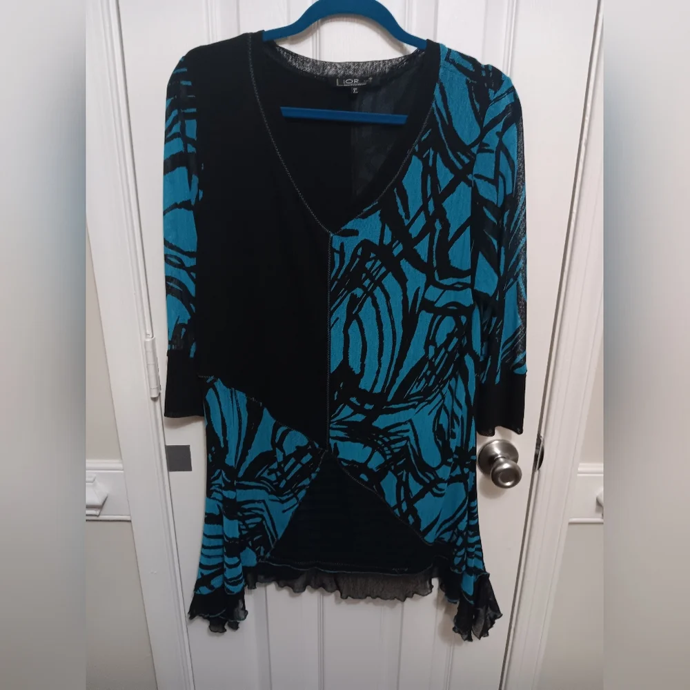 LIOR Ruffle blouse - Picture 2 of 8